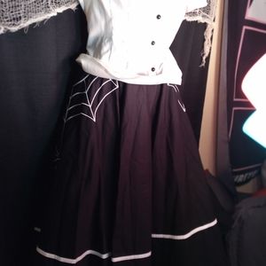 COPY - Brand new hell bunny spider skirt